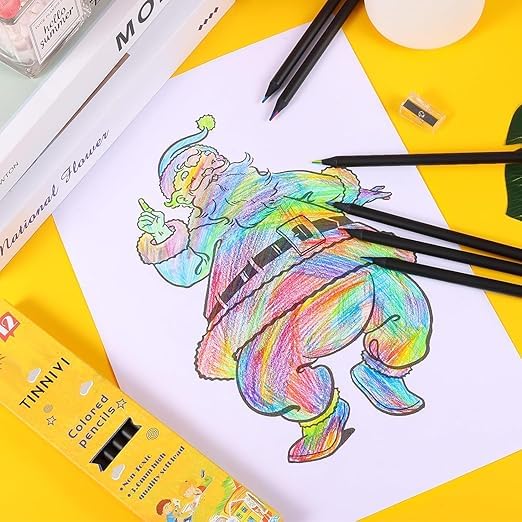 7-in-1 Magic Rainbow Color Pencil Set (Pack of 12)